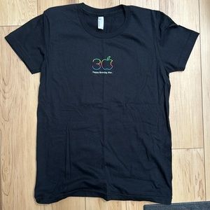 Apple Store 30th Anniversary happy birthday Mac shirt